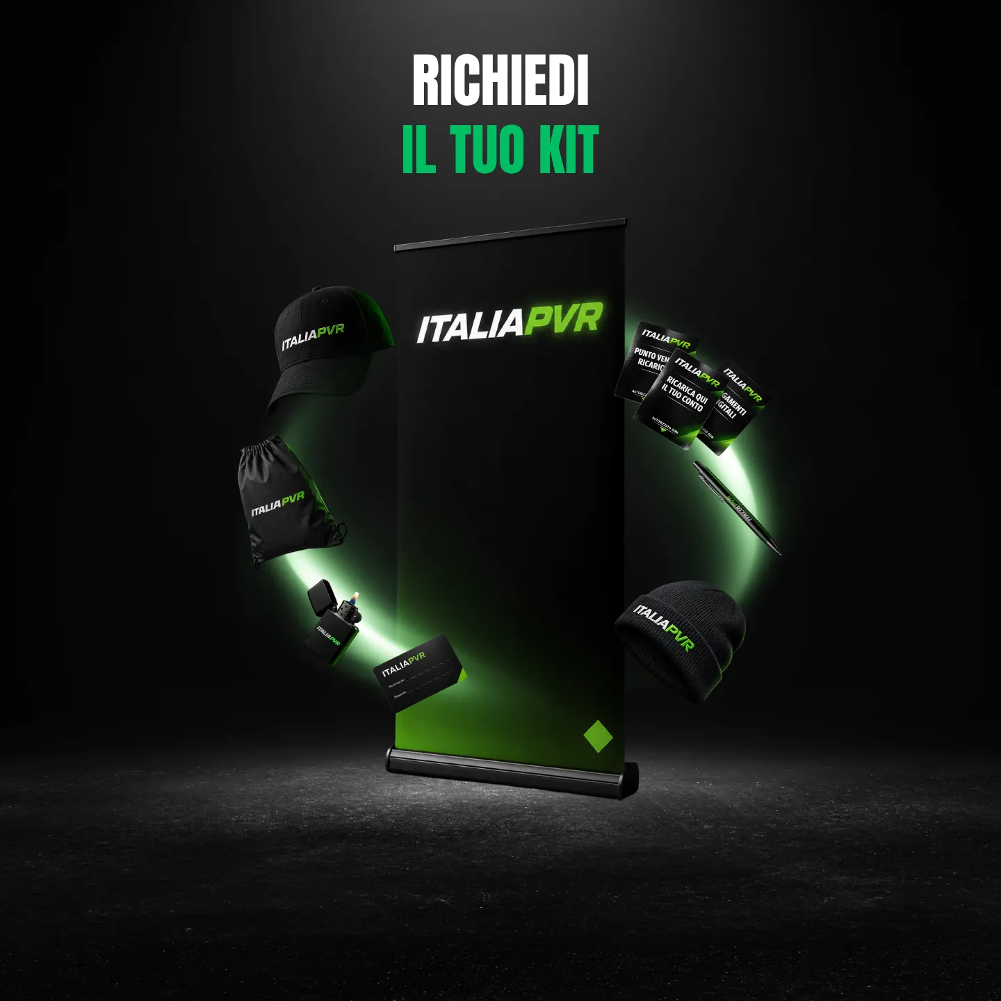 Kit pubblicitario ItaliaPVR completo